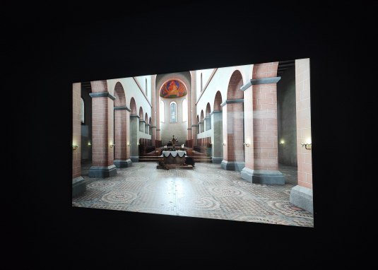 Virtuelle Rekonstruktion Kloster Rupertsberg © Annkatrin König Virtuelle Rekonstruktion Kloster Rupertsberg © Annkatrin König