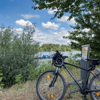Ausblick von der Rhoischnook in Mainz-Weisenau Ausblick von der Rhoischnook in Mainz-Weisenau