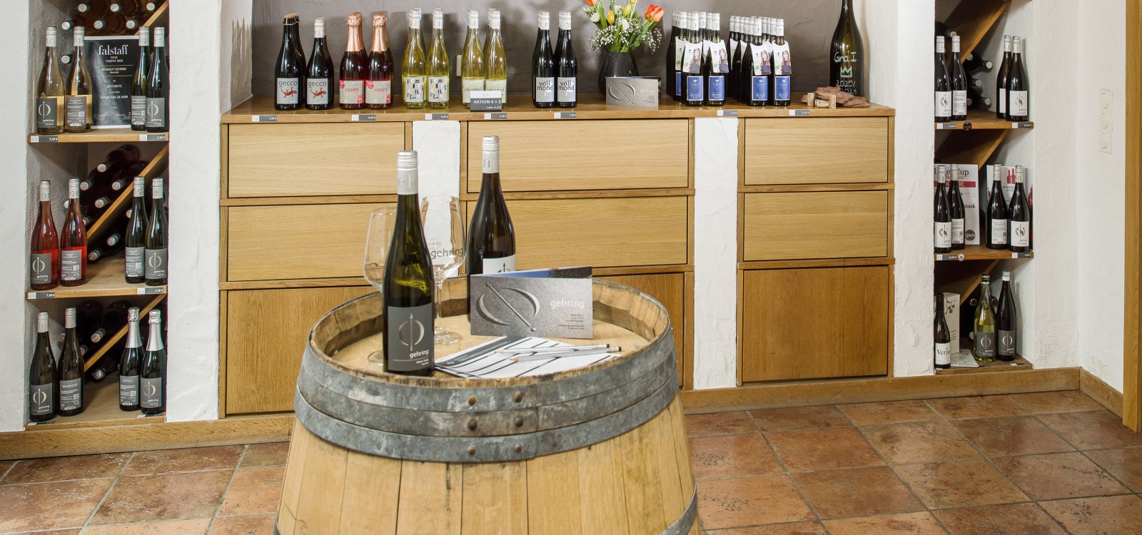 Weingut Gehring Vinothek, © Carsten Costard Weingut Gehring Vinothek, © Carsten Costard