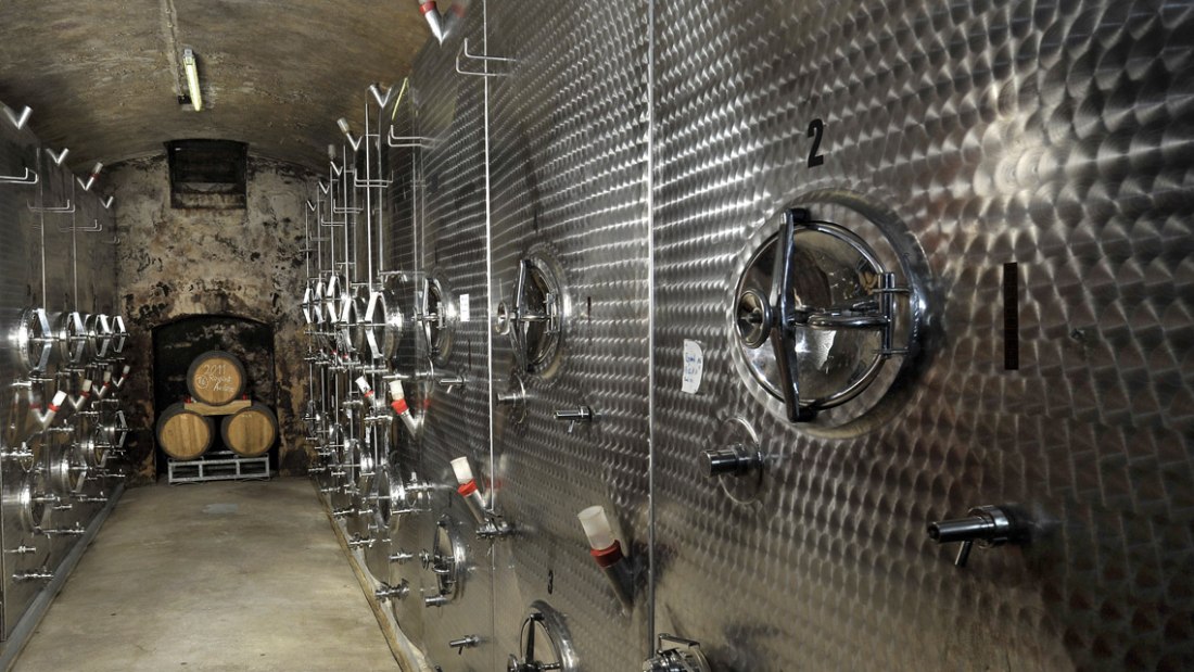 White wine cellar, © Weingut Wartsteigerhof White wine cellar, © Weingut Wartsteigerhof