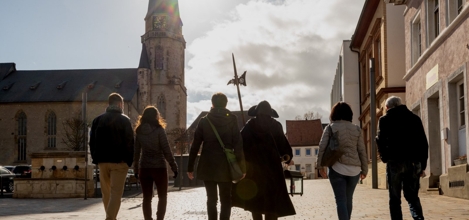 Nachtwächterführung in Alzey, © Dominik Ketz Nachtwächterführung in Alzey, © Dominik Ketz