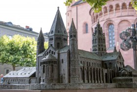 Mainz Dom und Dommodell Mainz Dom und Dommodell