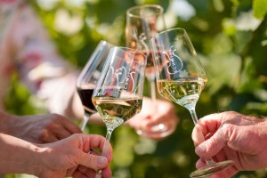 Weingut Schmitt_Anstoßen, © Weingut Schmitt Weingut Schmitt_Anstoßen, © Weingut Schmitt