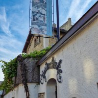 Eingang Gutsschänke Battenheimer Hof Eingang Gutsschänke Battenheimer Hof
