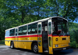 Nostalgietour im historischen Postbus (c) IkUM Gmb Nostalgietour im historischen Postbus (c) IkUM Gmb