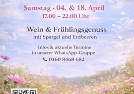 Frühling bei Schmitts, © Weingut Schmitt, Hohen-Sülzen Frühling bei Schmitts, © Weingut Schmitt, Hohen-Sülzen