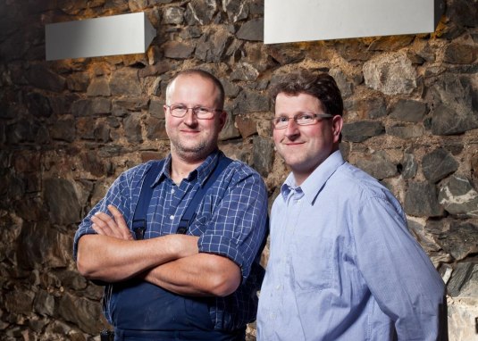 Rudolf & Paul Christian Anheuser © Weinland Nahe e.V./ Timo Volz Rudolf & Paul Christian Anheuser © Weinland Nahe e.V./ Timo Volz