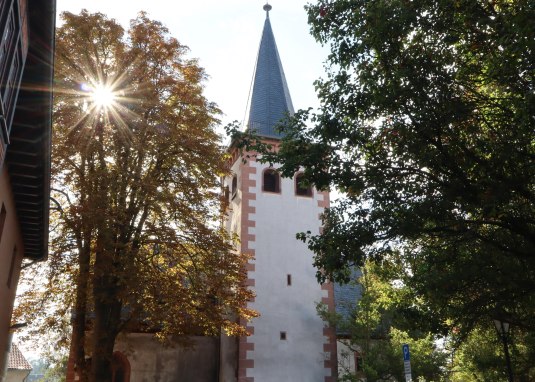 Ev. Kirche in Dorn-Dürkheim © Tourismus Service Center der Verbandsgemeinde Rhein-Selz Ev. Kirche in Dorn-Dürkheim © Tourismus Service Center der Verbandsgemeinde Rhein-Selz