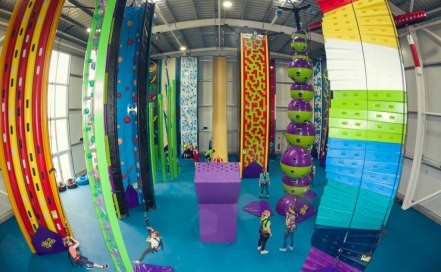 Kleterhalle Clip 'n Climb in Mainz, © Clip 'n Climb Mainz Kleterhalle Clip 'n Climb in Mainz, © Clip 'n Climb Mainz
