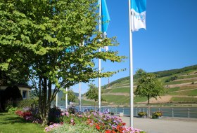 Das Rheinufer in Bingen ist Kulturufer Das Rheinufer in Bingen ist Kulturufer