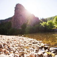Der Rheingrafenfels bei Bad Münster am Stein © Weinland Nahe e.V./ Moritz Attenberger Der Rheingrafenfels bei Bad Münster am Stein © Weinland Nahe e.V./ Moritz Attenberger
