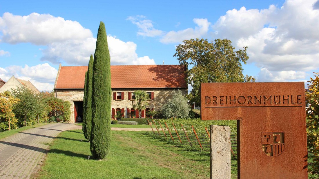 Weingut Dreihornmühle_Gebäude, © Weingut Dreihornmühle Weingut Dreihornmühle_Gebäude, © Weingut Dreihornmühle