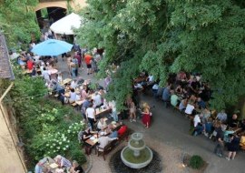 Hof von oben Hof von oben