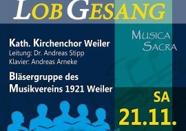 Konzertplakat, © Kirchenchor Weiler Konzertplakat, © Kirchenchor Weiler