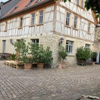 Gästehaus. Gästehaus.