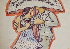 Grafik aus dem Goldenen Buch der Stadt Grafik aus dem Goldenen Buch der Stadt