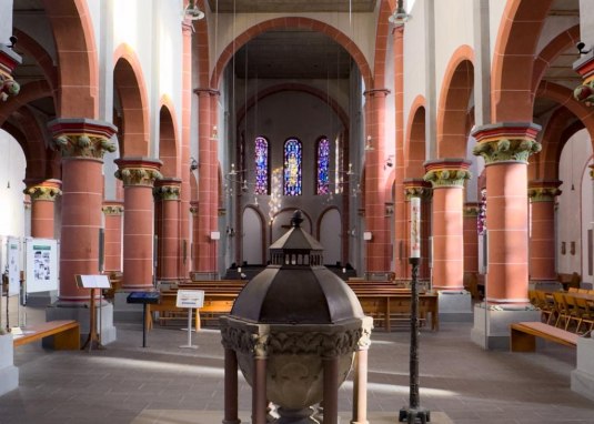 Hildegard Gedächtniskirche © Tanja-Sabina Prill Bingen Tourismus & Kongress GmbH Hildegard Gedächtniskirche © Tanja-Sabina Prill Bingen Tourismus & Kongress GmbH