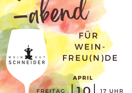 Frühlingsabend Weingut Schneider Frühlingsabend Weingut Schneider