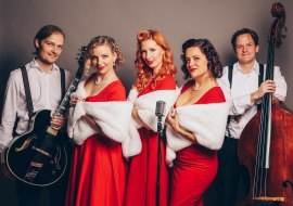 Das Mainzer Vocal-Swing-Trio mit Vintage Flair, © Jazzclub Rheinhessen Das Mainzer Vocal-Swing-Trio mit Vintage Flair, © Jazzclub Rheinhessen