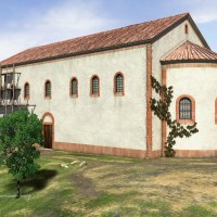 Denkmal Aula Regia - ehem. Thronsaal 3 © Fa. Archimedix/Forschungsstelle Kaiserpfalz Denkmal Aula Regia - ehem. Thronsaal 3 © Fa. Archimedix/Forschungsstelle Kaiserpfalz