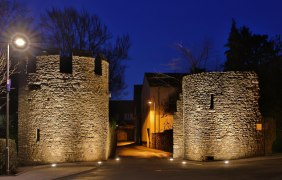 Stiegelgässer Tor am Abend © Rainer Oppenheimer/Stadt Ingelheim Stiegelgässer Tor am Abend © Rainer Oppenheimer/Stadt Ingelheim
