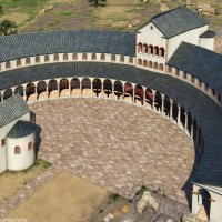 Halfrond gebouw 1 Halfrond gebouw 1