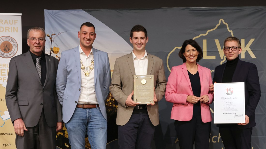 Staatsehrenpreis_Weingut St. Quirinus-Hof Ewen, Gau-Algesheim Staatsehrenpreis_Weingut St. Quirinus-Hof Ewen, Gau-Algesheim