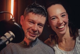 Peter und Alicia Acker im Podcast © schiebezimmer Peter und Alicia Acker im Podcast © schiebezimmer