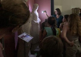 Taschenlampenführung TLF Grabfiguren Taschenlampenführung TLF Grabfiguren