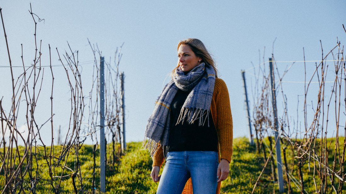 Weingut Becker_Winzerin, © Peter Bender Weingut Becker_Winzerin, © Peter Bender