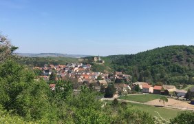 Blick auf die Burgruine Neu-Bamberg Blick auf die Burgruine Neu-Bamberg