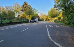 Busparkplatz am Wanderparkplatz Bismarckturm © Stadt Ingelheim_uz Busparkplatz am Wanderparkplatz Bismarckturm © Stadt Ingelheim_uz