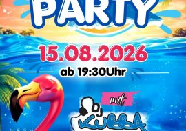 Flyer Schwimmbadparty 2026 Flyer Schwimmbadparty 2026