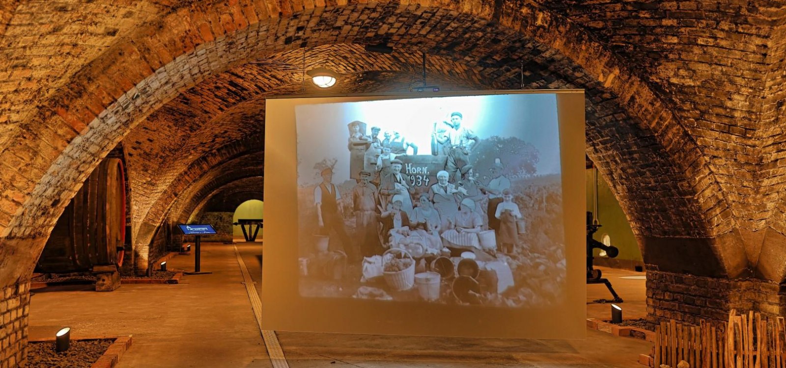 Multimediale Ausstellung "Kellergenossen" 1, © Rainer Oppenheimer/Stadt Ingelheim Multimediale Ausstellung "Kellergenossen" 1, © Rainer Oppenheimer/Stadt Ingelheim