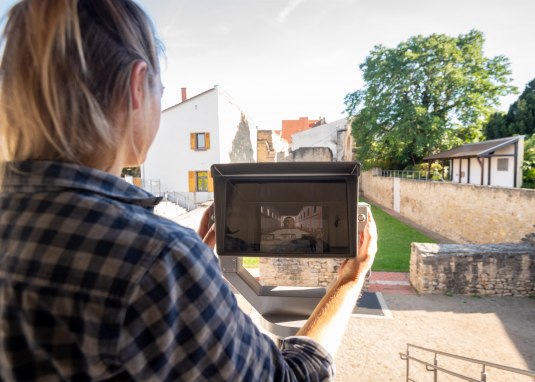 Digitale Rekonstruktion Kaiserpfalz Ingelheim 1 © Dominik Ketz/RHT GmbH Digitale Rekonstruktion Kaiserpfalz Ingelheim 1 © Dominik Ketz/RHT GmbH