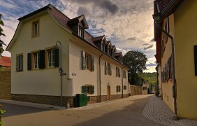 Edelgasse/Ecke Stiegelgasse © Rainer Oppenheimer/Stadt Ingelheim Edelgasse/Ecke Stiegelgasse © Rainer Oppenheimer/Stadt Ingelheim
