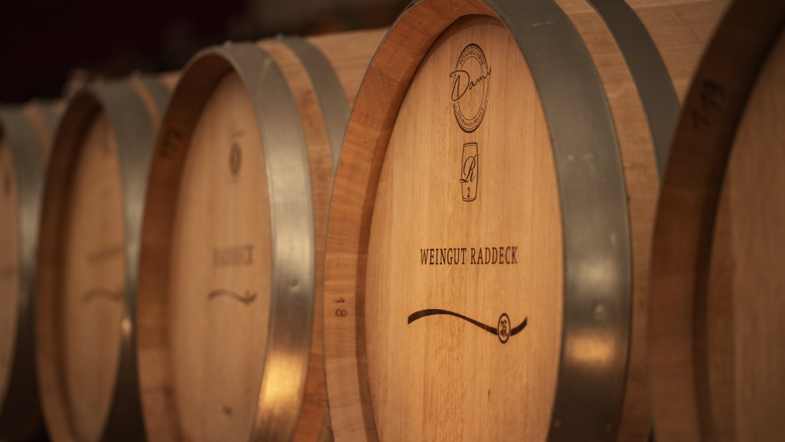 Weingut Raddeck_Holzfass, © Weingut Raddeck Weingut Raddeck_Holzfass, © Weingut Raddeck