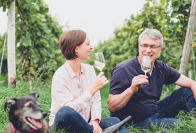 Lebensfreude im Glas © Weingut Hauck Lebensfreude im Glas © Weingut Hauck