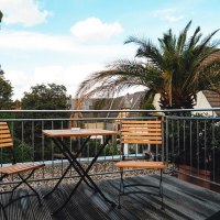 Terrasse Zimmer Beispiel Stammhaus © Weingut Wasem Doppelstück Terrasse Zimmer Beispiel Stammhaus © Weingut Wasem Doppelstück