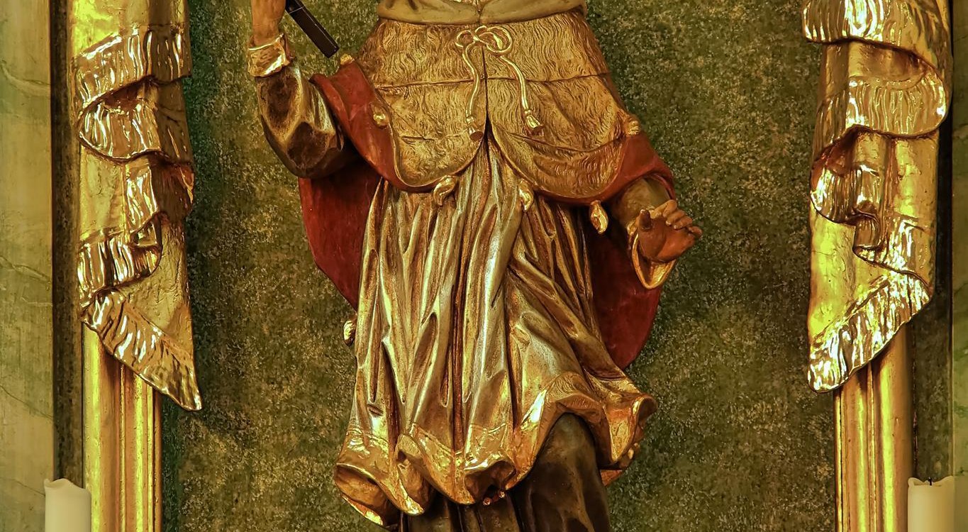 Figur 1 in der Remigiuskirche, © Rainer Oppenheimer/Stadt Ingelheim Figur 1 in der Remigiuskirche, © Rainer Oppenheimer/Stadt Ingelheim
