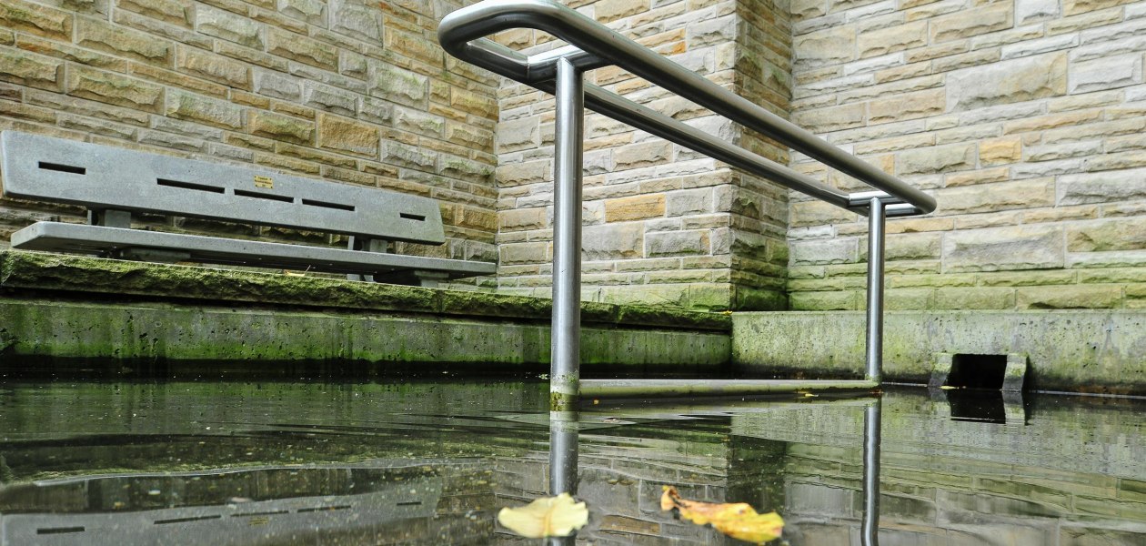 Kneippbecken Mühlbrunnen, © VG Monsheim/Fotograf Carsten Costard Kneippbecken Mühlbrunnen, © VG Monsheim/Fotograf Carsten Costard
