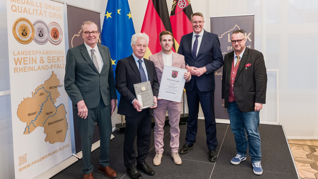 Staatsehrenpreis Weingut Menk Staatsehrenpreis Weingut Menk