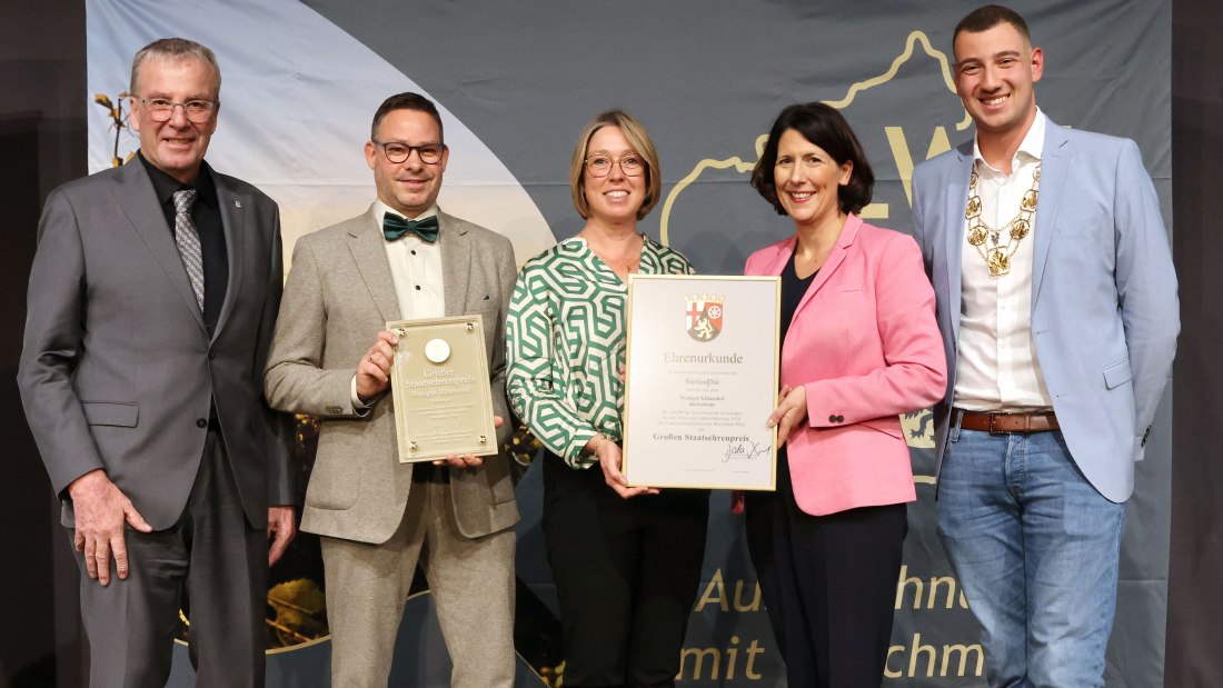 Grosser Staatsehrenpreis_Weingut Kilianshof Leber_Bodenheim, © LWK RLP / Alexander Sell Grosser Staatsehrenpreis_Weingut Kilianshof Leber_Bodenheim, © LWK RLP / Alexander Sell