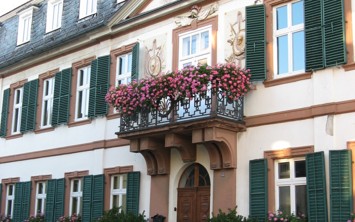Außenansicht Schloßgut Schmitt Guntersblum, © Schloßgut Schmitt Außenansicht Schloßgut Schmitt Guntersblum, © Schloßgut Schmitt