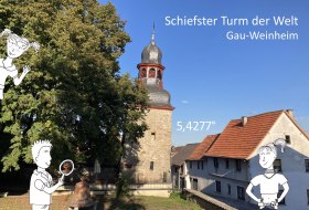 Entdeckertour Schiefster Turm der Welt © Angelika Friedrich Entdeckertour Schiefster Turm der Welt © Angelika Friedrich