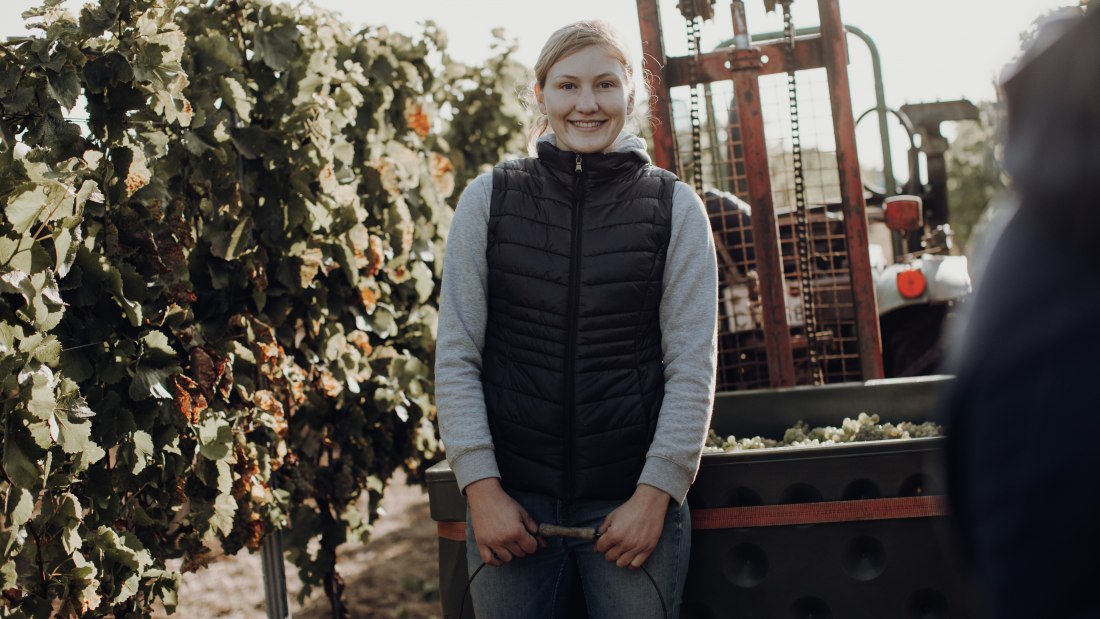 Weingut Bernhard_Martina Bernhard, © Ines Barwig Weingut Bernhard_Martina Bernhard, © Ines Barwig