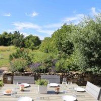 Frühstück auf der Terrasse Frühstück auf der Terrasse