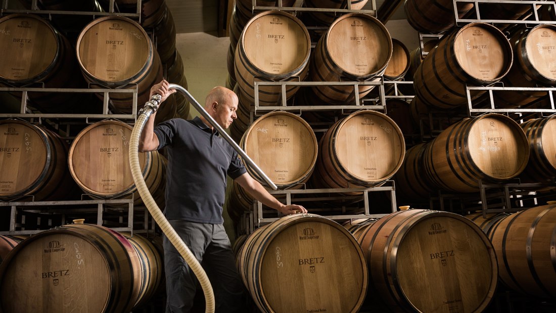 Weingut Bretz_Holzfässer, © Weingut Bretz Weingut Bretz_Holzfässer, © Weingut Bretz