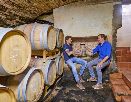 Weingut Laubenstein_Holzfässer, © Weingut Laubenstein Weingut Laubenstein_Holzfässer, © Weingut Laubenstein