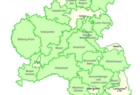 LEADER-Regionen in Rheinland-Pfalz ab 2023 LEADER-Regionen in Rheinland-Pfalz ab 2023